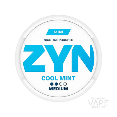 zyn nicotine pouches 3mg cool mint