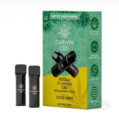 Darwin CBD 600mg (2 x 300mg) Prefilled Pod