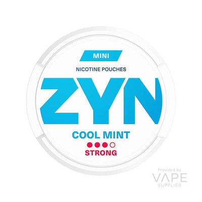 zyn mini nicotine pouches cool mint