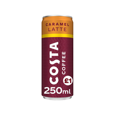 Costa Coffee Latte 250ml RRP £1.00 PMP