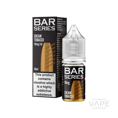 bar series 10mg nic salt cream tobacco