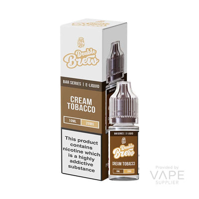 ohm brew double brew 5mg 10mg 20mg nic salt cream tobacco