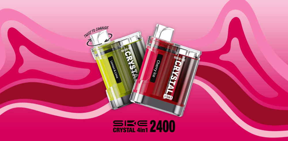 Exciting News! Introducing the Crystal 4-in-1 2400 Puffs by SKE Vape Supplier Ltd Exciting News! Introducing the Crystal 4-in-1 2400 Puffs by SKE Vape Supplier Ltd