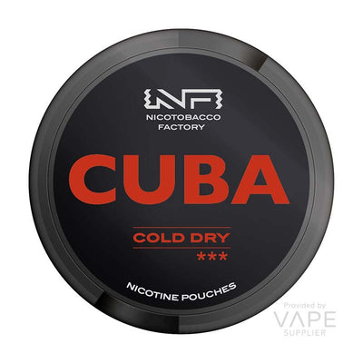 cuba 66mg nicotine pouch cold dry