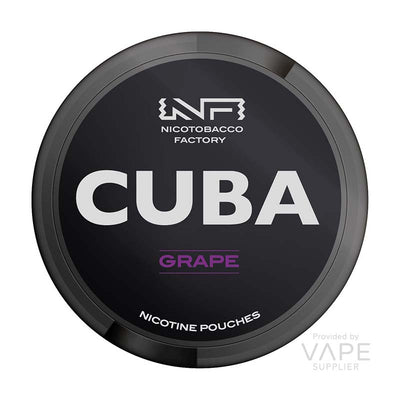 cuba 66mg nicotine pouch grape