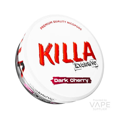 killa exclusive nicotine pouches dark cherry