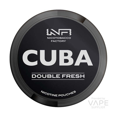 cuba 66mg nicotine pouch double fresh