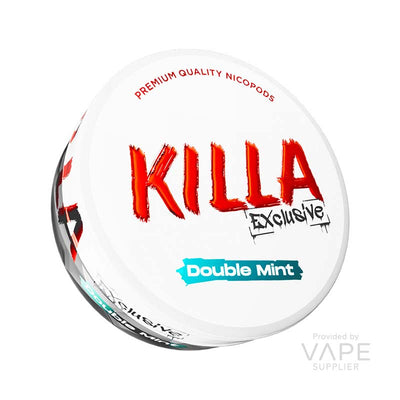 killa exclusive nicotine pouches double mint