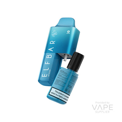 elfbar af5000 big puff disposable blue razz lemonade