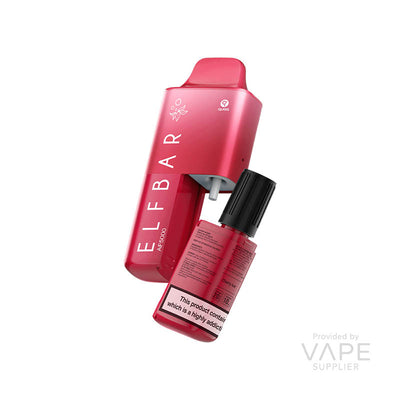 elfbar af5000 big puff disposable cherry ice