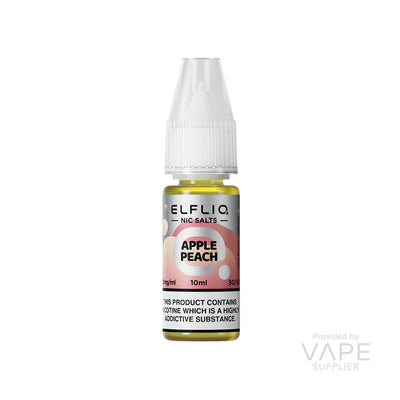 elfliq nic salts 20mg apple peach