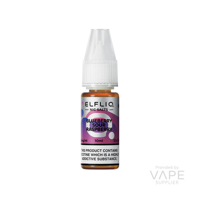 elfliq nic salts 10mg blueberry sour raspberry