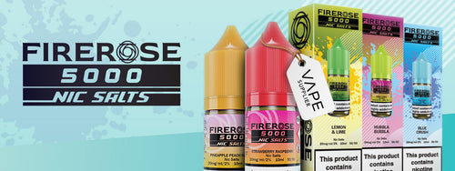 elux firerose 5000 nic salt new flavours