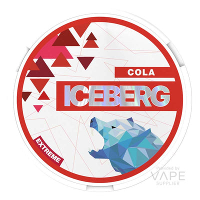 iceberg 50mg extreme nicotine pouches cola