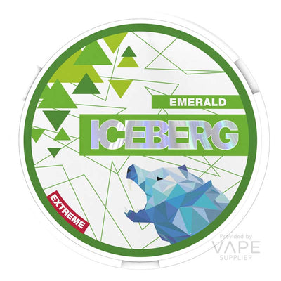 iceberg 50mg extreme nicotine pouches emerald