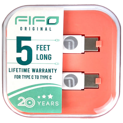 FIFO Micro Type C ready Type C toType C 5 foot USB Cable