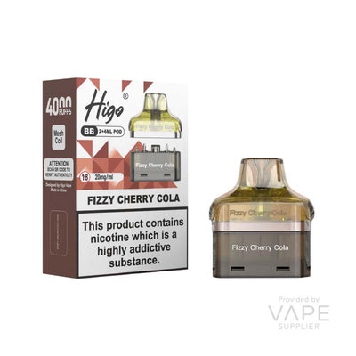 Higo Higo BB Pod Fizzy Cherry Cola Pre-Filled Vape Pods