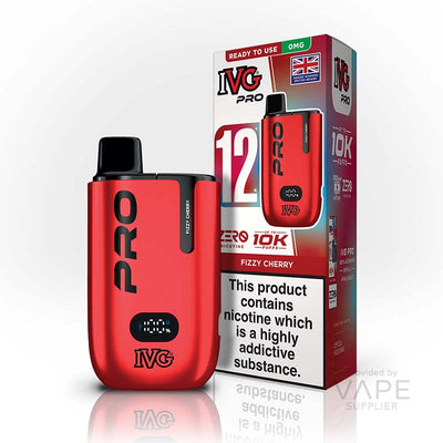 IVG Pro 12 0mg Prefilled Pod Kit Fizzy Cherry