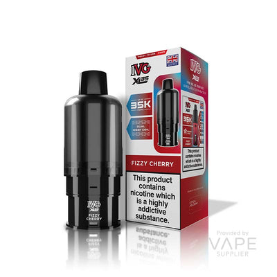 IVG XL 35 Fizzy Cherry Prefilled Pods