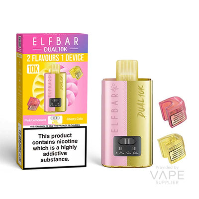 elf bar dual 10k 20mg legal big puff device fizzy edition