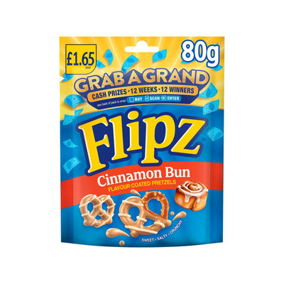 Flipz Coated Pretzels 80g RRP £1.65