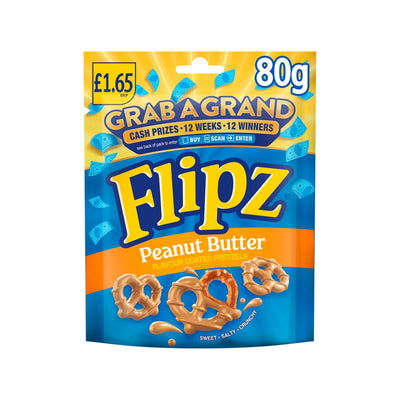 Flipz Coated Pretzels 80g RRP £1.65
