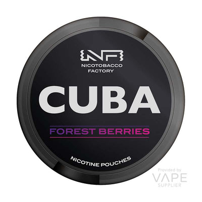 cuba 66mg nicotine pouch forest berries