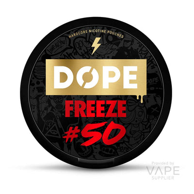 dope nicotine pouches 50mg freeze