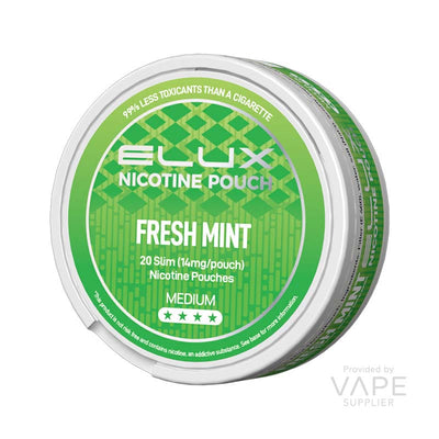 elux nicotine pouches 14mg fresh mint