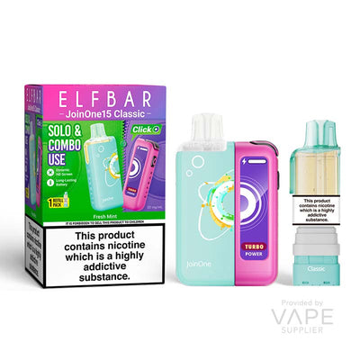 Elf Bar JoinOne15 20mg Prefilled Pod Kit Fresh Mint