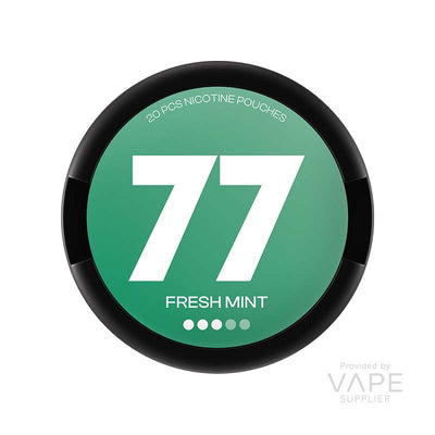 77 Medium Fresh Mint 10.4mg Nicotine Pouches