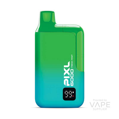 pixl 6000 big puff disposable fresh mint