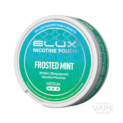 elux nicotine pouches 10mg frosted mint