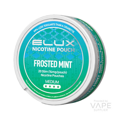 elux nicotine pouches 14mg frosted mint