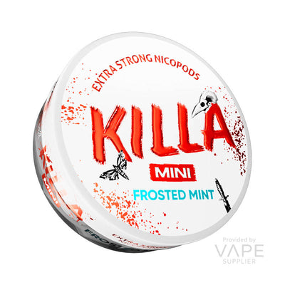 killa mini 16mg nicotine pouches frosted mint