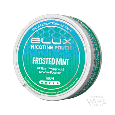 elux nicotine pouches 17mg frosted mint