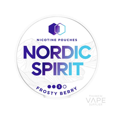 nordic spirit strong nicotine pouches frosty berry