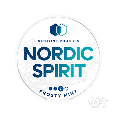 nordic spirit strong nicotine pouches frosty mint