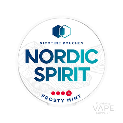 nordic spirit x strong nicotine pouches frosty mint