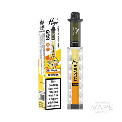 Higo Krystal Pro 20mg Prefilled Pod Kit Fruit Gum
