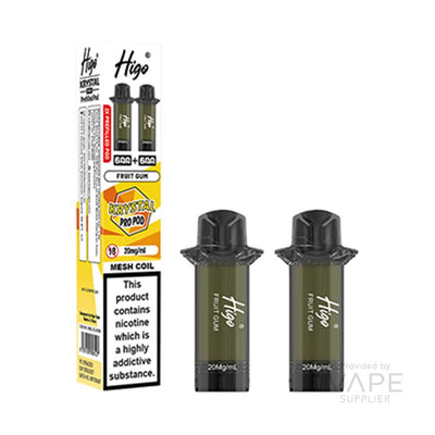 Higo Krystal Pro 20mg Prefilled Pods Fruit Gum