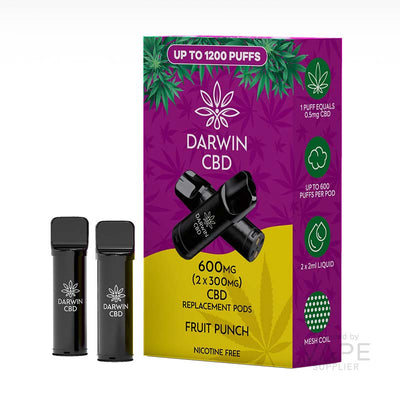 Darwin CBD 600mg (2 x 300mg) Prefilled Pod