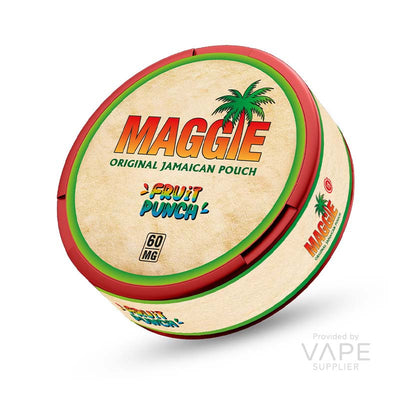 maggie 60mg snus nicotine pouches fruit punch