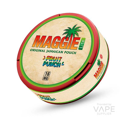 maggie lite 16mg snus nicotine pouches fruit punch