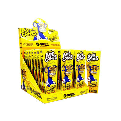 G-ROLLZ Ape Cones 24 pack Banana Cloud