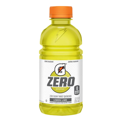 Gatorade Zero 355ml RRP £1.99 - LABELS