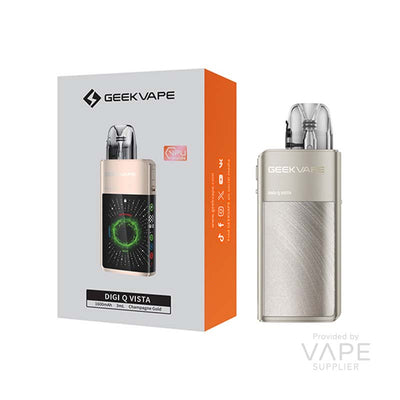 GeekVape Digi Q Vista Vape Pod Kit Champagne Gold