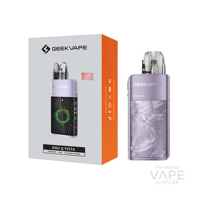 GeekVape Digi Q Vista Vape Pod Kit Lavender Purple