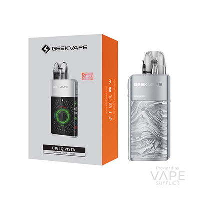 GeekVape Digi Q Vista Vape Pod Kit Silver