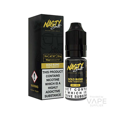 Nasty Juice Salts Gold Blend Tobacco Nic Salt